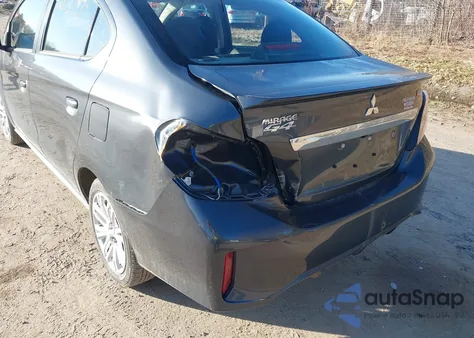 2024 Mitsubishi Mirage G4 Le из США, поврежденный, VIN ML32FUFJ4RHF07678